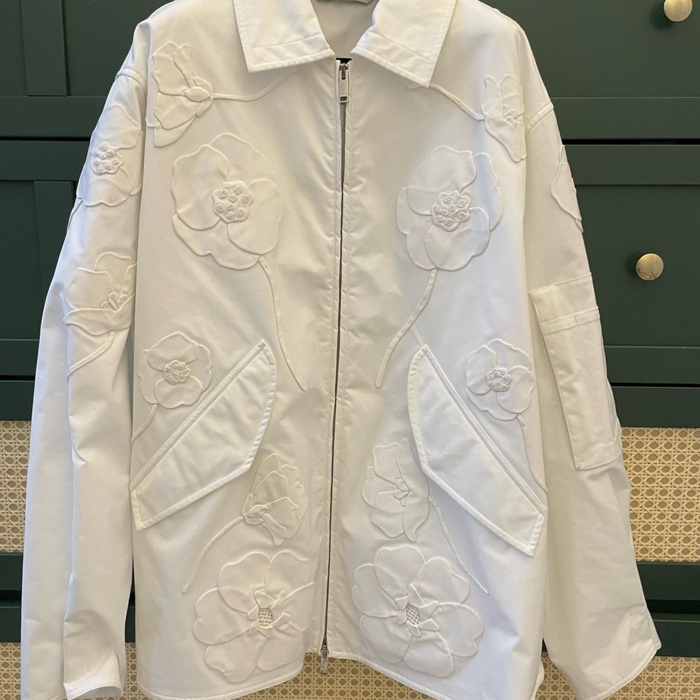 Valentino embroidery Caban